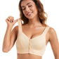 🌸Soutien-gorge respirant Plus Size pour femmes avec fermeture frontale