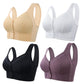 🌸Soutien-gorge respirant Plus Size pour femmes avec fermeture frontale