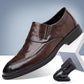 Chaussures Professionnelles Décontractées à Enfiler en Cuir PU pour Hommes