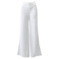 🍃Pantalon décontracté à taille haute et jambes larges pour femme