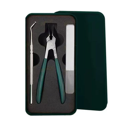 🏆 Offre spéciale du dernier jour : 9,99 € ! 🔥 2 achetés, 1 offert 🎁 Modèle amélioré 2026 | Coupe-ongles à angle de 25° pour une coupe tout en confort