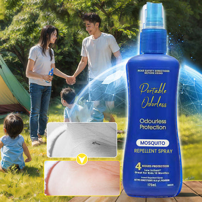 🚫🦟 Spray anti-moustiques portable et inodore
