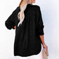 👔 PROMO LIMITÉE 56% DE RÉDUCTION ! ✨ Chemisier Femme Oversize – Gaze Léger, Col V & Manches Longues 🍃