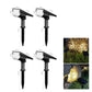 Projecteurs solaires LED d'extérieur, puissants