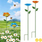 🔥Abreuvoir pour abeilles et papillons avec motif floral✈️