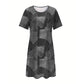 ⏳Offre spéciale à durée limitée⏰Robe décontractée pour femme à motif patchwork