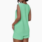 🎉LAST DAY SALE 54% OFF✨ Ensemble 2 pièces : débardeur sans manches et short