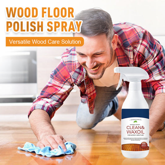 🧴✨ Spray Nettoyant & Polish pour Sols en Bois – Achetez-en 2, Obtenez-en 1 Gratuit ! 🌿🪵