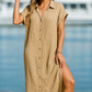 Robe chemise polyvalente pour femme