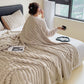 🍂Soldes d'automne – 50 % de réduction !🛏️Couverture épaisse en peluche avec motif lapin et housse en velours lait🏆Blottissez-vous dans un confort ultime