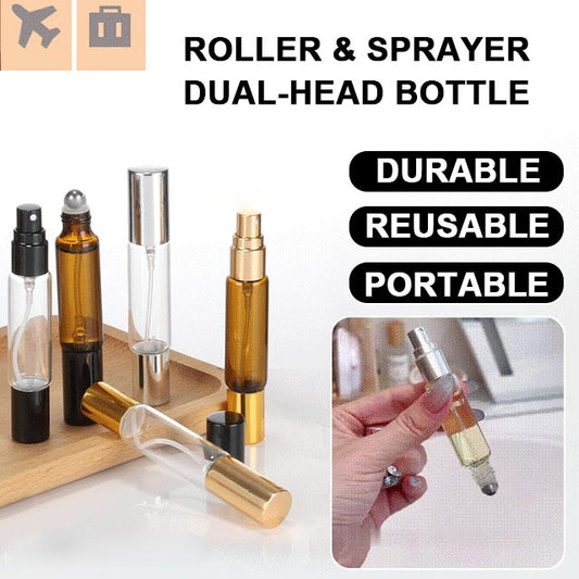 Flacon de parfum portable à double embout de 10 ml