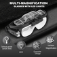 Loupe Frontale avec LED et Multi-Grossissements