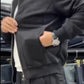 Ensemble deux pièces veste et pantalon décontractés pour homme