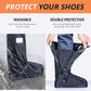 🌧️ Couvre-chaussures entièrement imperméables ✨ Couvre-chaussures réutilisables pour toutes les conditions météo : pluie, neige et activités de plein air