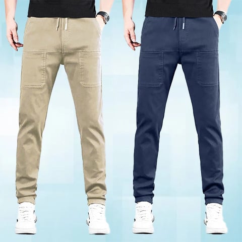 👖 MultiPants – מכנסי קרגו גמישים עם 6 כיסים ✨ | בד סופג לחות ועמיד | S-4XL 🔥 | נמכרו 50,000+