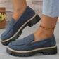 Mocassins à plateforme confortables pour femmes