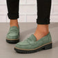 Mocassins à plateforme confortables pour femmes
