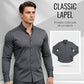 💎 DERNIER JOUR -60% ! 💎 Chemise Homme à Manches Longues & Col Revers – Coton Mercerisé, Coupe Structurée, 6 Couleurs (S–3XL) 👔🌿