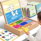 🧩50% DE RÉDUCTION! ✨ PUZZLE MAGNÉTIQUE BOIS - 120 Pièces aux Couleurs Vives, Jeu Éducatif pour Développer la Créativité des Enfants 🎨👧