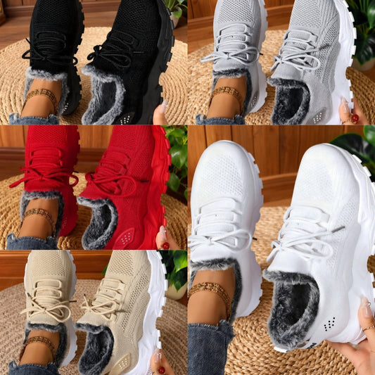 Chaussures chaudes, confortables et respirantes pour femmes