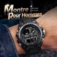 Montre de Sport Étanche pour Hommes avec Affichage Lumineux