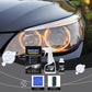 🚗✨ PROMO -50% ! Liquide de Rénovation pour Phares Auto – Détache, Nettoie & Protège, Kit Complet 120ml+10ml