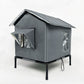 🐱 PROMO LIMITÉE 56% DE RÉDUCTION ! ✨ Maison pour Chat d‘Extérieur surélevée – Imperméable, Isolante, Stable et Pliable 🌧️
