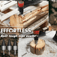 🛠️⚡La solution professionnelle pour la préparation du bois de chauffage. Ce jeu de forets résistants permet de traiter rapidement les bûches.
