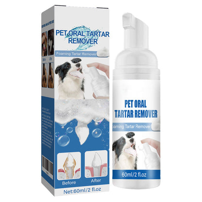 🐾 2 ACHETÉS, 1 OFFERT ! ✨ Mousse détartrante pour l'hygiène bucco-dentaire des animaux