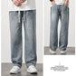 💎 60% DE RÉDUCTION ! 💎 Jeans Droits Amples pour Hommes – Coupe Décontractée, Tissu Respirant & Style Polyvalent 👖