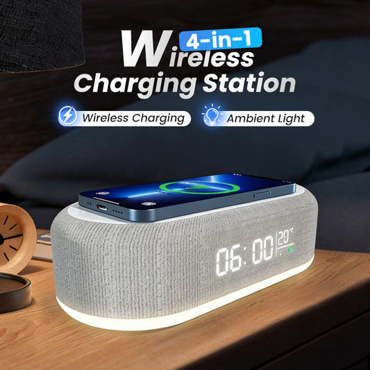 💎🔋 50 % DE RÉDUCTION ! ⌚ Station de recharge sans fil 6-en-1 – Recharge iPhone, Watch, AirPods et plus encore, design compact 📱