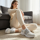 🌞Le printemps arrive : 50 % de réduction !👟 Mules orthopédiques pour femmes avec tige en mesh – triple soutien de la voûte plantaire et amorti en gel – contre la fasciite plantaire et les épines calcanéennes
