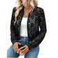 🔥Nouveautés et offres spéciales - Veste légère à lacets et fermeture éclair pour femme