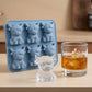 🐮🥤✨ Moule à Glaçons Vache Highland Silicone 3D • Mignon & Créatif pour Fêtes 🧊🍹