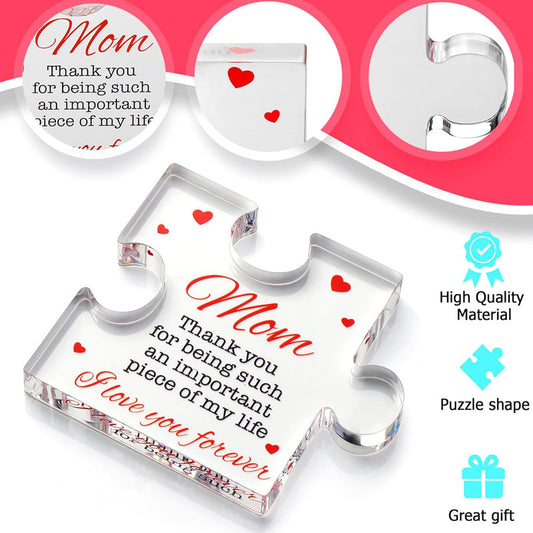 🥳SOLDES 2026🥳💞Plus de 50 000 exemplaires vendus !🌷🎀 50 % DE RÉDUCTION ! Souvenir de remerciement en acrylique – Transparent comme du cristal, au design intemporel. Une façon originale de dire « Je t'aime » pour la fête des Mères. 💝🕊️