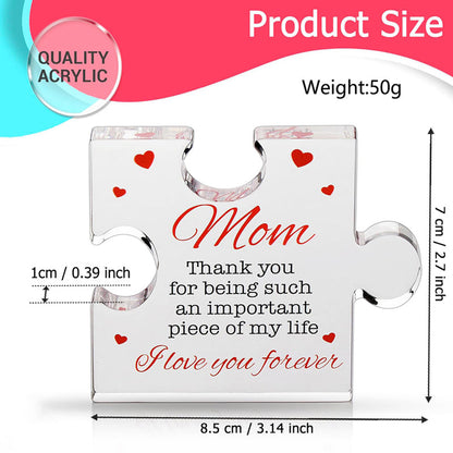 🥳SOLDES 2026🥳💞Plus de 50 000 exemplaires vendus !🌷🎀 50 % DE RÉDUCTION ! Souvenir de remerciement en acrylique – Transparent comme du cristal, au design intemporel. Une façon originale de dire « Je t'aime » pour la fête des Mères. 💝🕊️