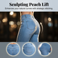👖 50 % DE RÉDUCTION ! 💙 Jean stretch taille haute évasé pour femme : Coupe confortable, style rétro et tissu stretch 🌸