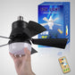 💨 50% DE RÉDUCTION! 💡 Ventilateur de Plafond Portable 2-en-1 avec Télécommande – Compact, Réglable & Idéal Pour La Chambre, Le Bureau & Les Voyages 🏠