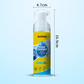 📢⏰Nettoyant Moussant Puissant & Polyvalent pour Intérieur Auto🚗Sans Rinçage, 150 ml