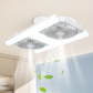 Luminaire moderne 2-en-1 avec ventilateur de plafond à LED