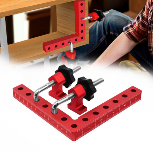 📢📢60 % DE RÉDUCTION !!!⏰Kit d’équerres de positionnement à 90° avec serre-joints d’angle droit
