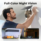 🎥💎🌞 Caméra de Sécurité Solaire Sans Fil – Vision Nocturne Couleur, PTZ 360°, IP66 & Détection de Mouvement (2K/4MP)