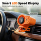 🌀🚗 PROMO FLASH 50% ! Ventilateur Personnel USB Mains Libres – Fixation Grille Aération, Écran LED, Silencieux <36dB, Batterie 2000/4000mAh, 3 Couleurs, Idéal Voiture & Bureau 🌬️