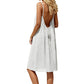 🌟 50 % de réduction — Robe dos nu sans bretelles ajustable