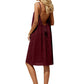🌟 50 % de réduction — Robe dos nu sans bretelles ajustable