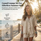 Ensemble décontracté deux pièces pour femme 🌞 Un style estival sans chichis – Restez au frais tout en restant chic 😎