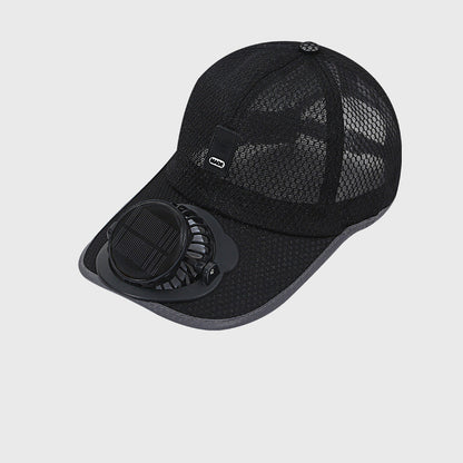 🧢 PROMO LIMITÉE 50% DE RÉDUCTION ! ☀️ Casquette de Baseball avec Ventilateur Solaire – 360° Orientable, Batterie 16h & Protection UV50+ ✨
