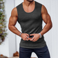 Débardeur slim en maille côtelée pour homme