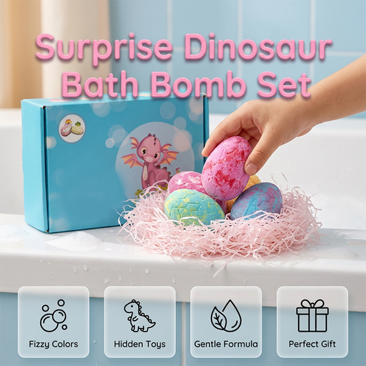 Coffret de bombes de bain aux huiles essentielles naturelles