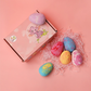 Coffret de bombes de bain aux huiles essentielles naturelles